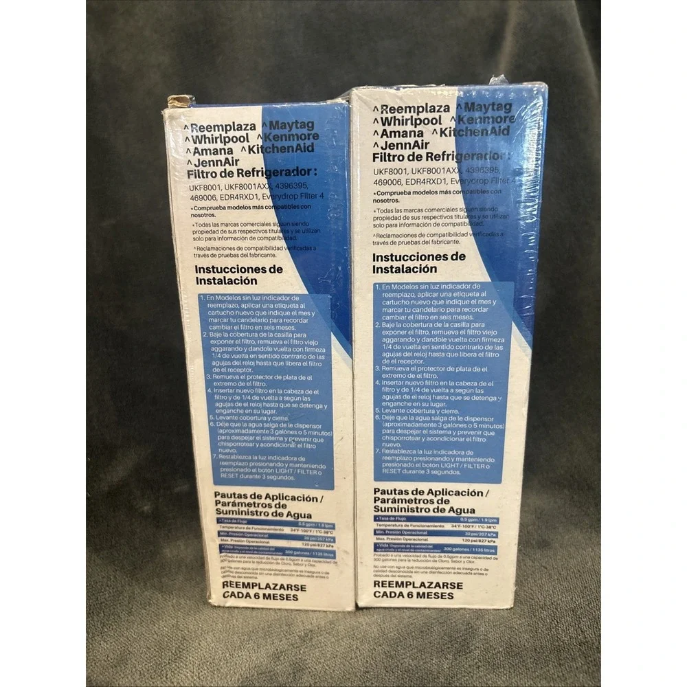2-PACK ICEPURE Refrigerator Water Filter RWF0900A‎